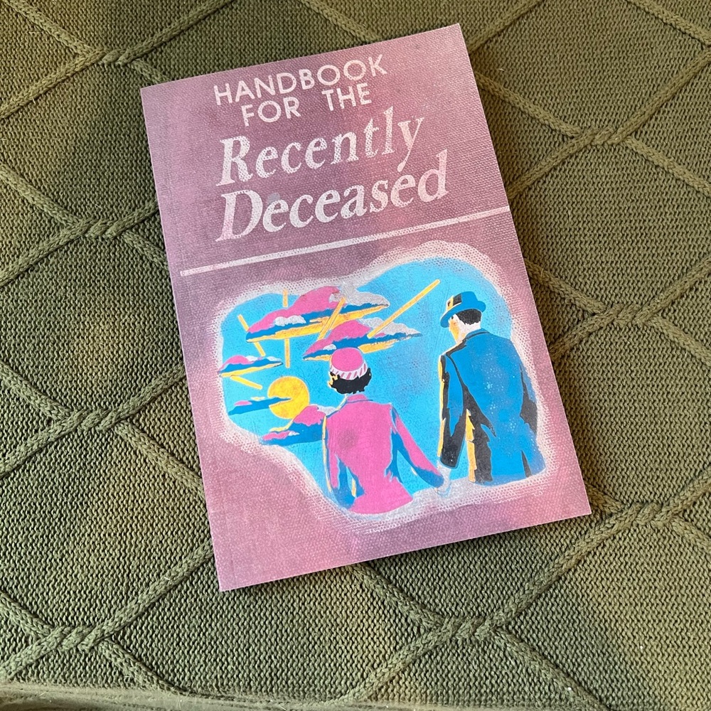 Recently Deceased Handbook Notebook - Pink Cover